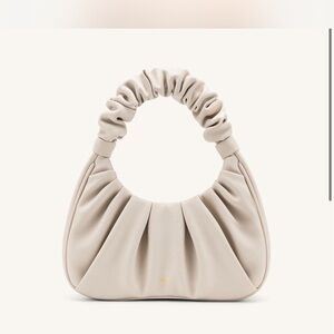 JW PEI Gabby Ruched Mini Bag- WHITE